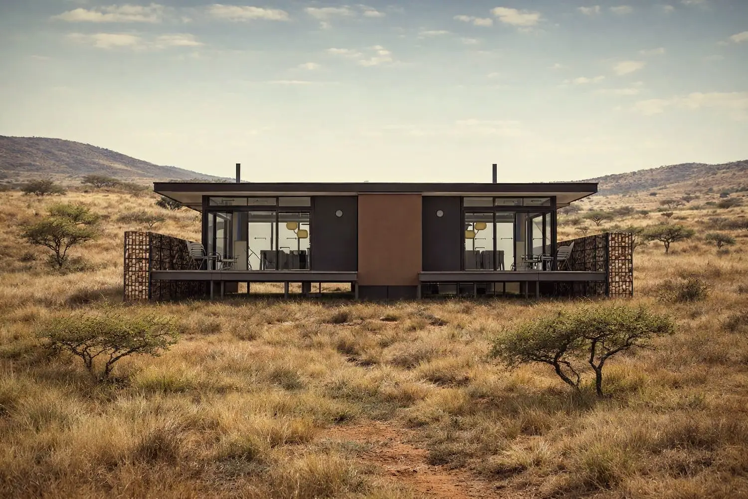 Game Farm Lodge — architectural study