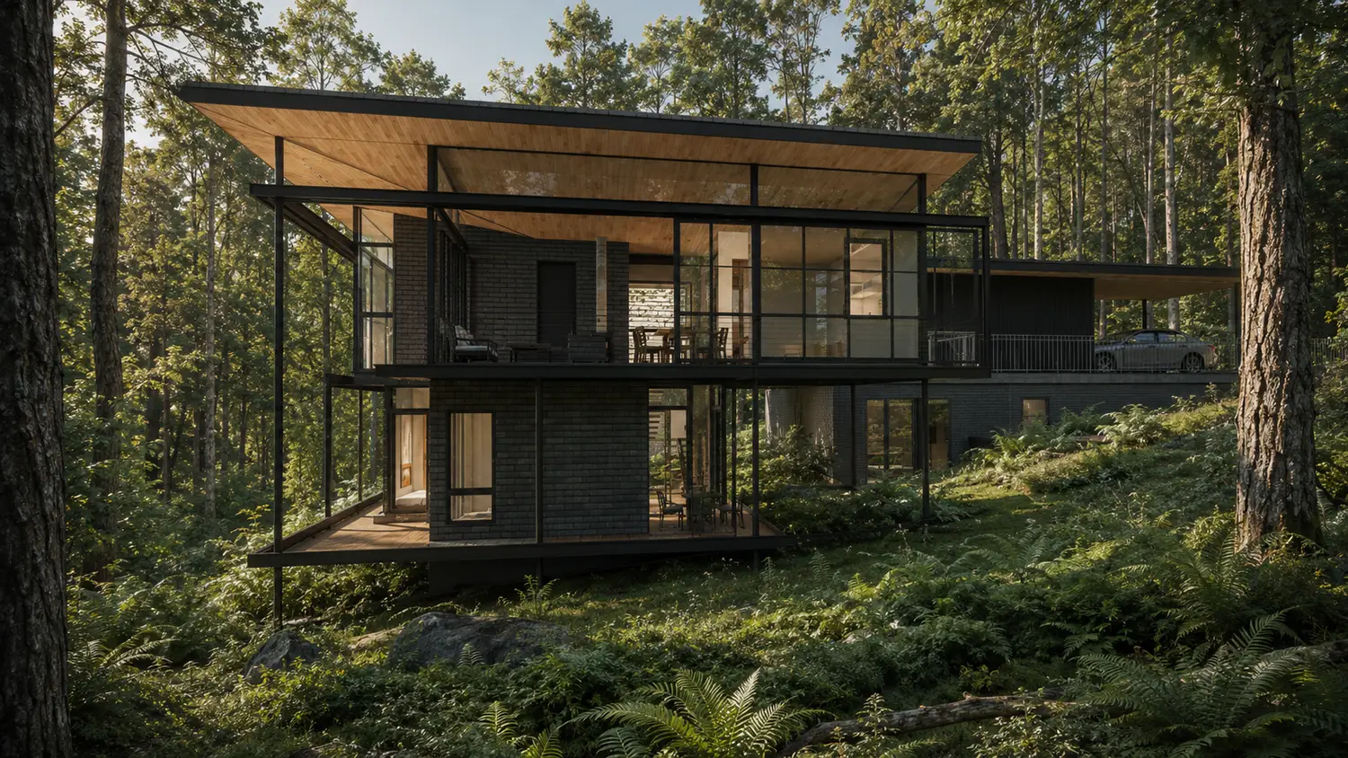 Forest House — under construction