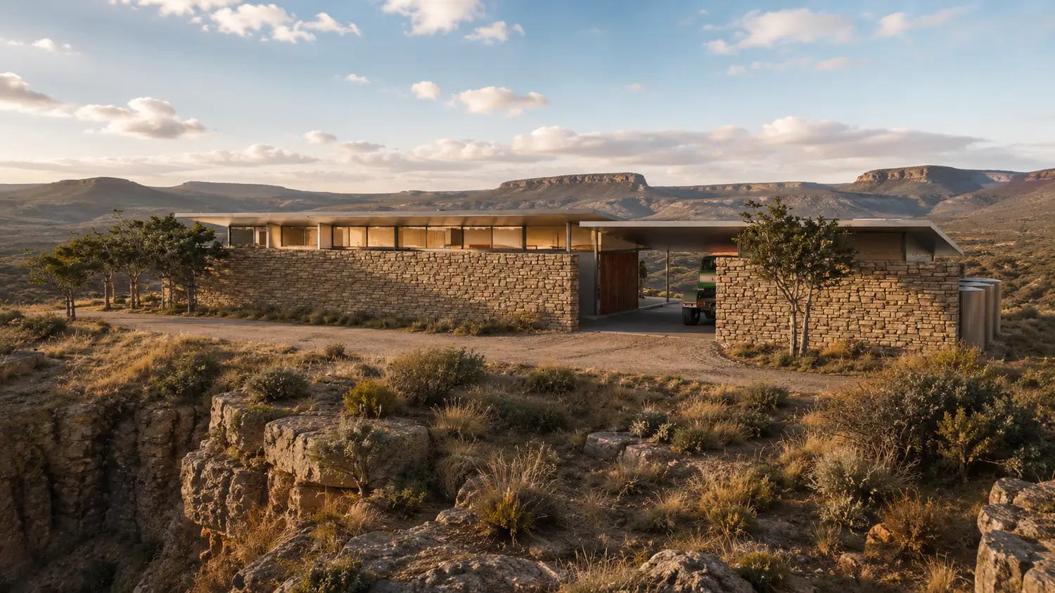 Karoo mountain house