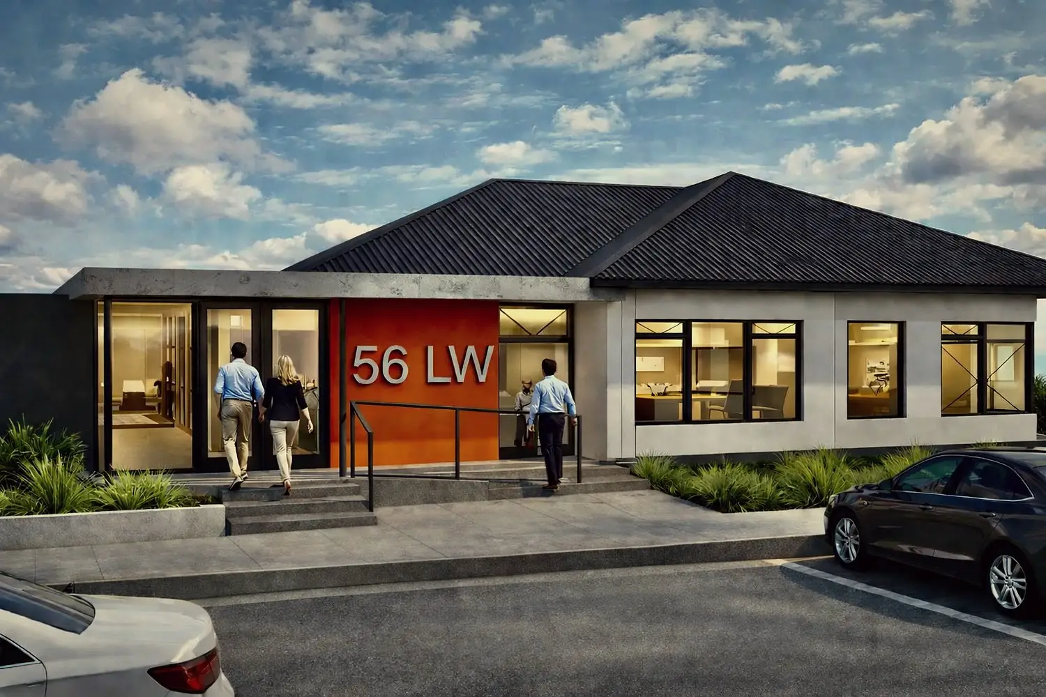 New Office · alternate exterior view
