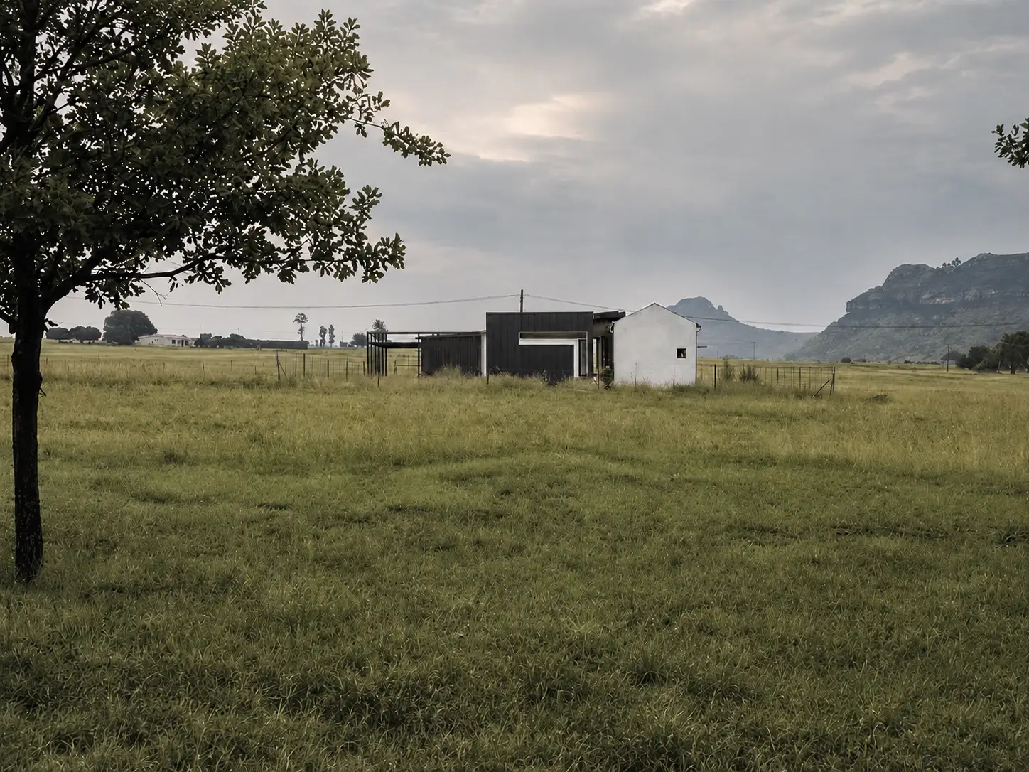 Eastern Freestate Residence approach exterior with slightly richer colour
