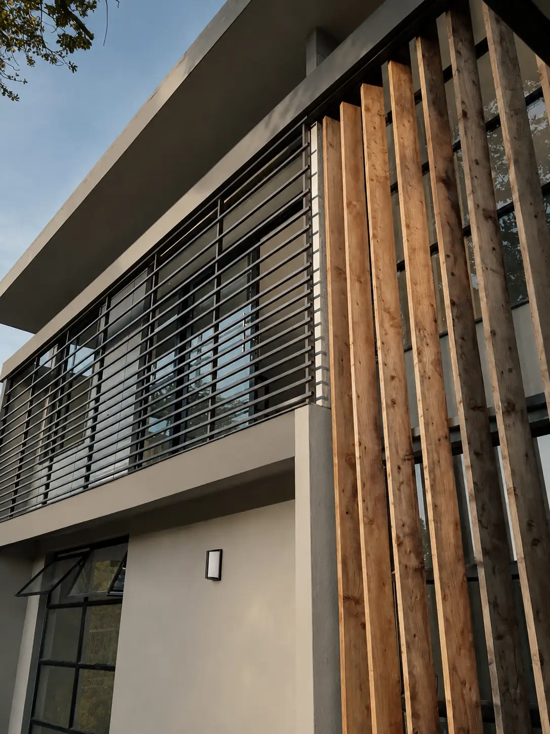 Ladybrand residence exterior detail
