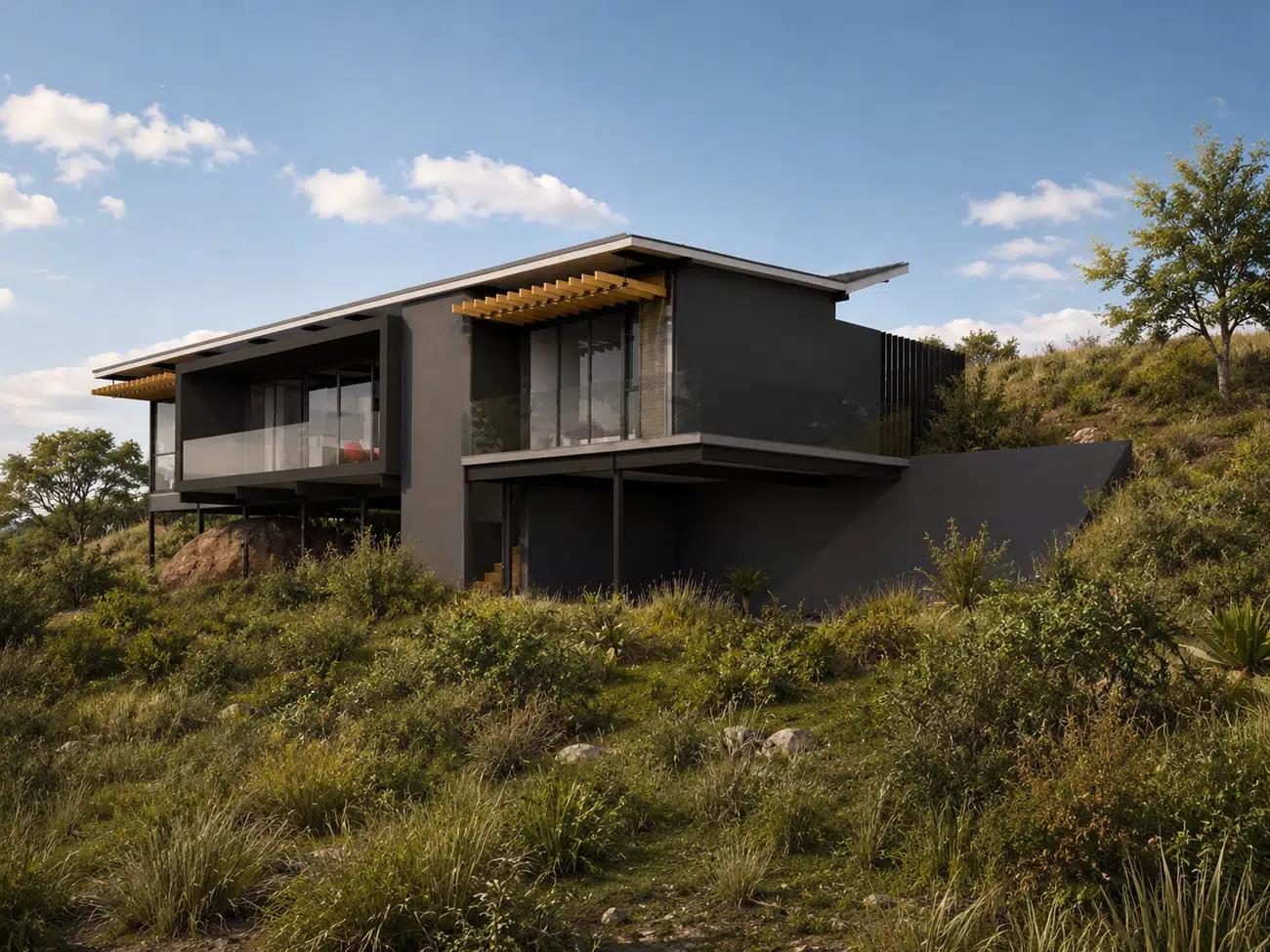 Mpumalanga Bushveld home front exterior