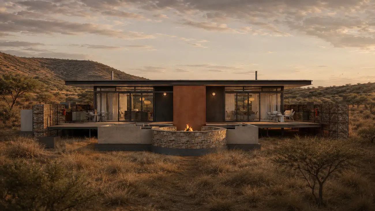Game Farm Lodge — under construction